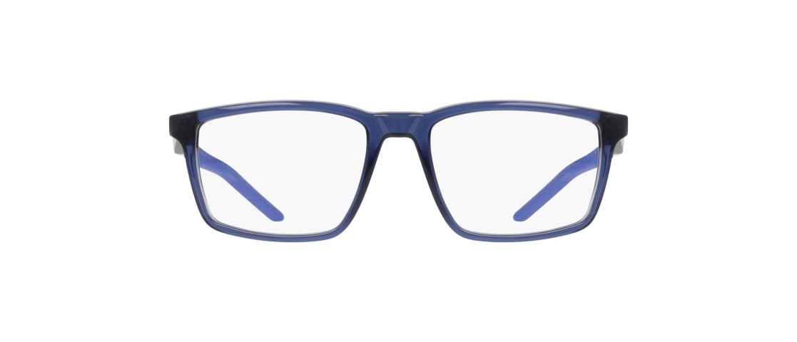 Nike 7295 410 Men's Glasses Blue Size 55 - Free Lenses - Blue Light Block Available